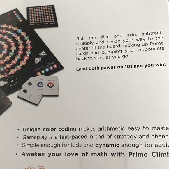 PRIME CLIMB the beautiful, colorful, mathematical game. - Picture 10 of 16